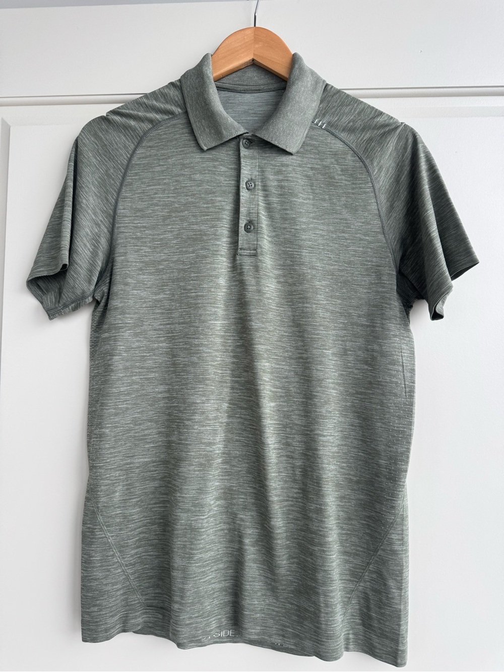 lululemon athletica Men's Polo in Heather Olive